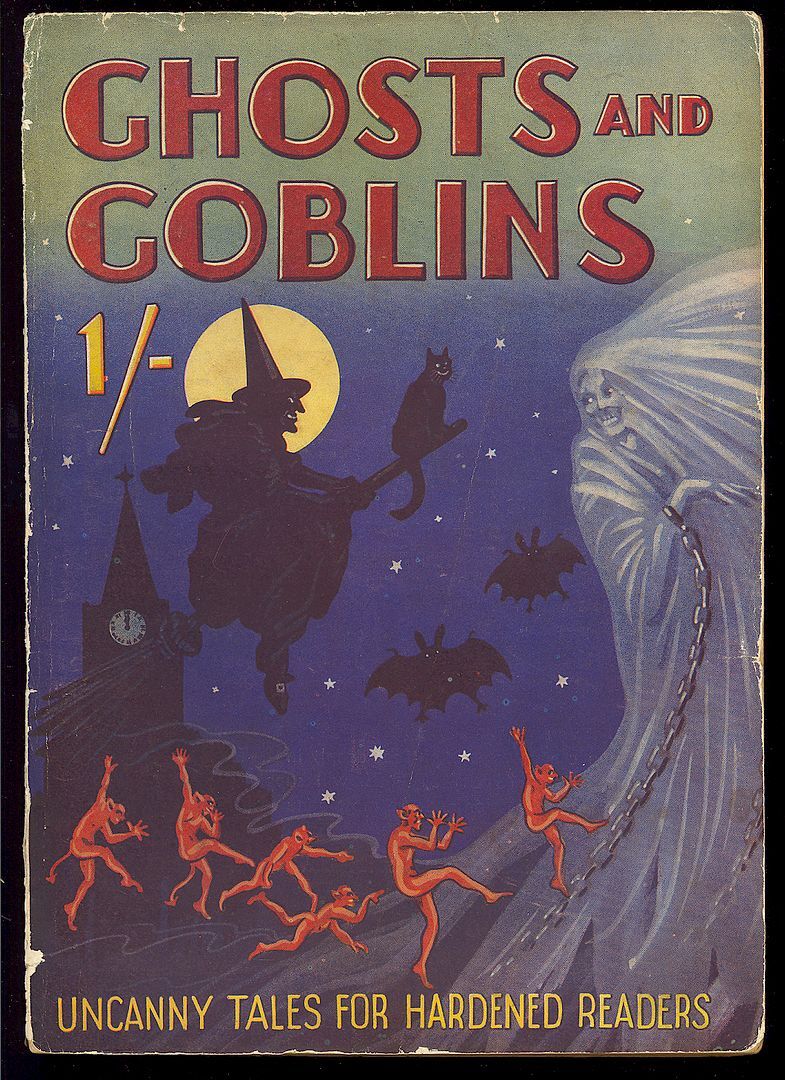 Ghosts and Goblins Pulp #nn (#1) RARE Vintage Horror British Pulp 1938 GD/VG Ghosts and Goblins Pulp #nn (#1) RARE Vintage Horror British Pulp 1938 GD/VG