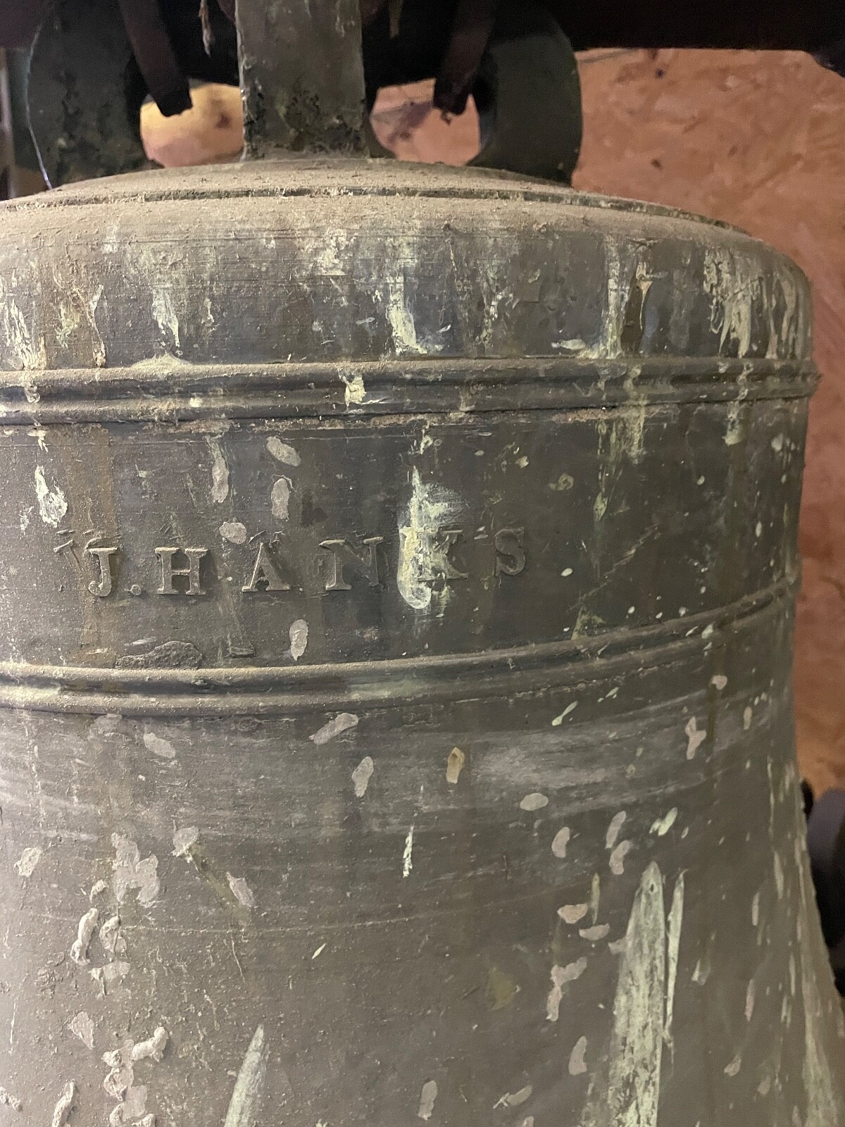 CHURCH BELL cast by JULIUS HANKS - once in a lifetime chance to buy.