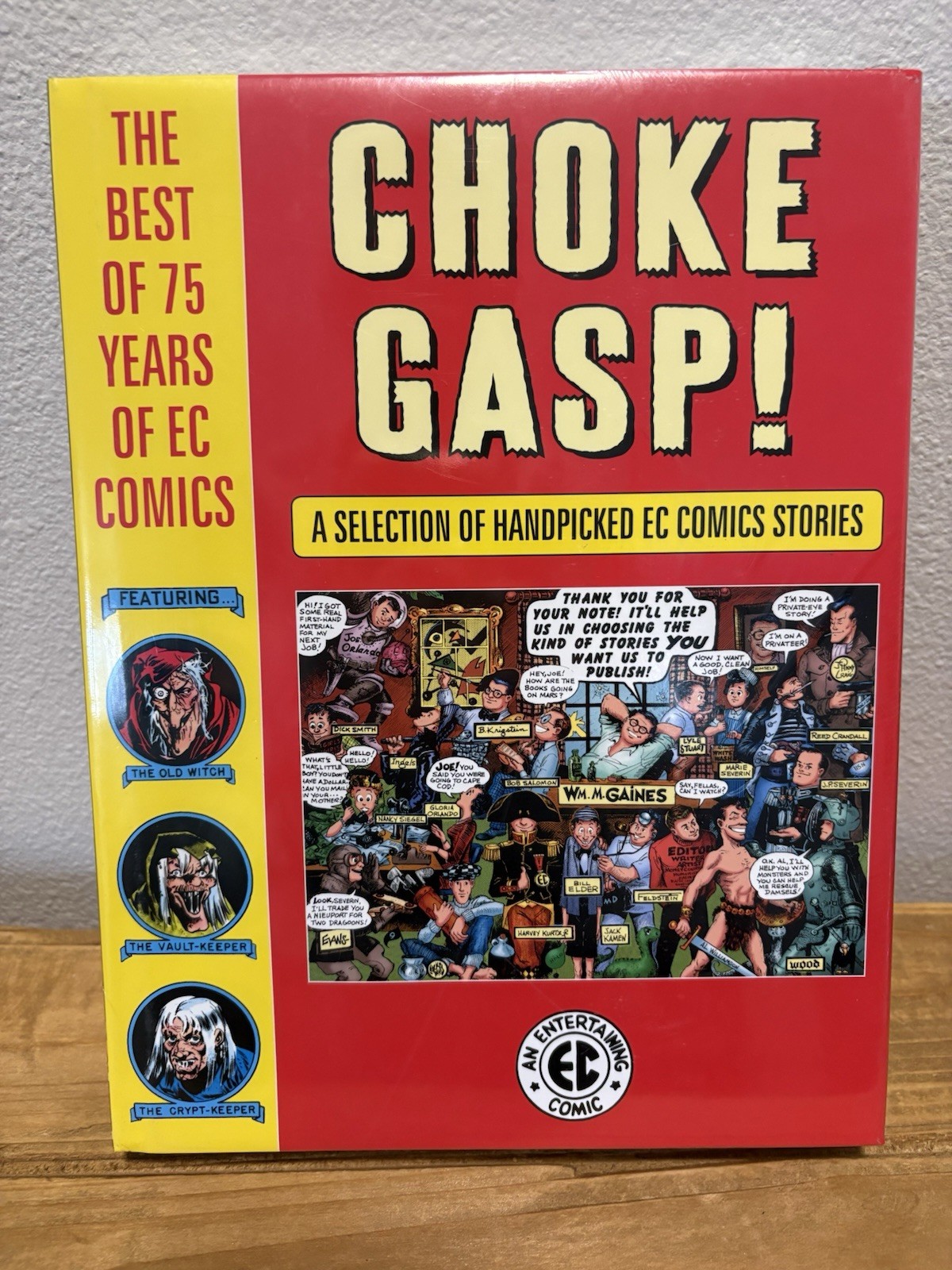 Choke Gasp Best of 75 Years EC Comics HC SEALED 1st Print Dark Horse 2019 Choke Gasp Best of 75 Years EC Comics HC SEALED 1st Print Dark Horse 2019