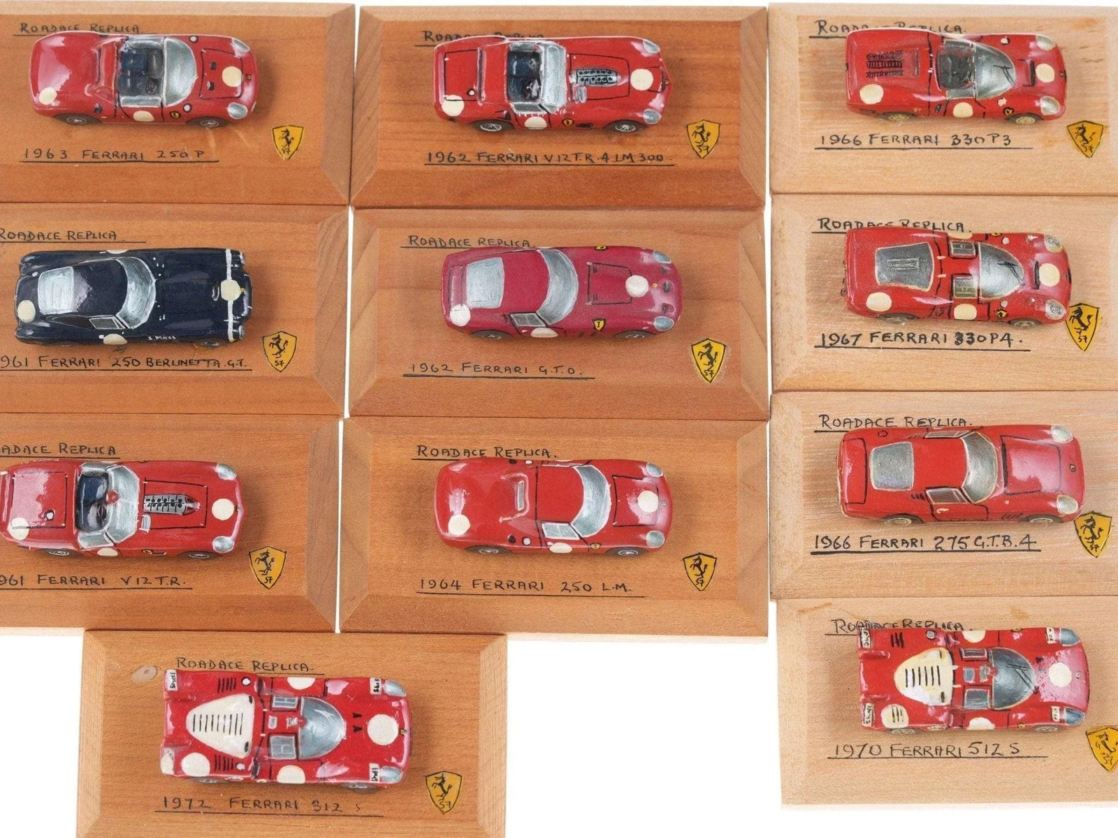 c1980's British Roadace Replica 60's-70's Ferrari models collection c1980's British Roadace Replica 60's-70's Ferrari models collection