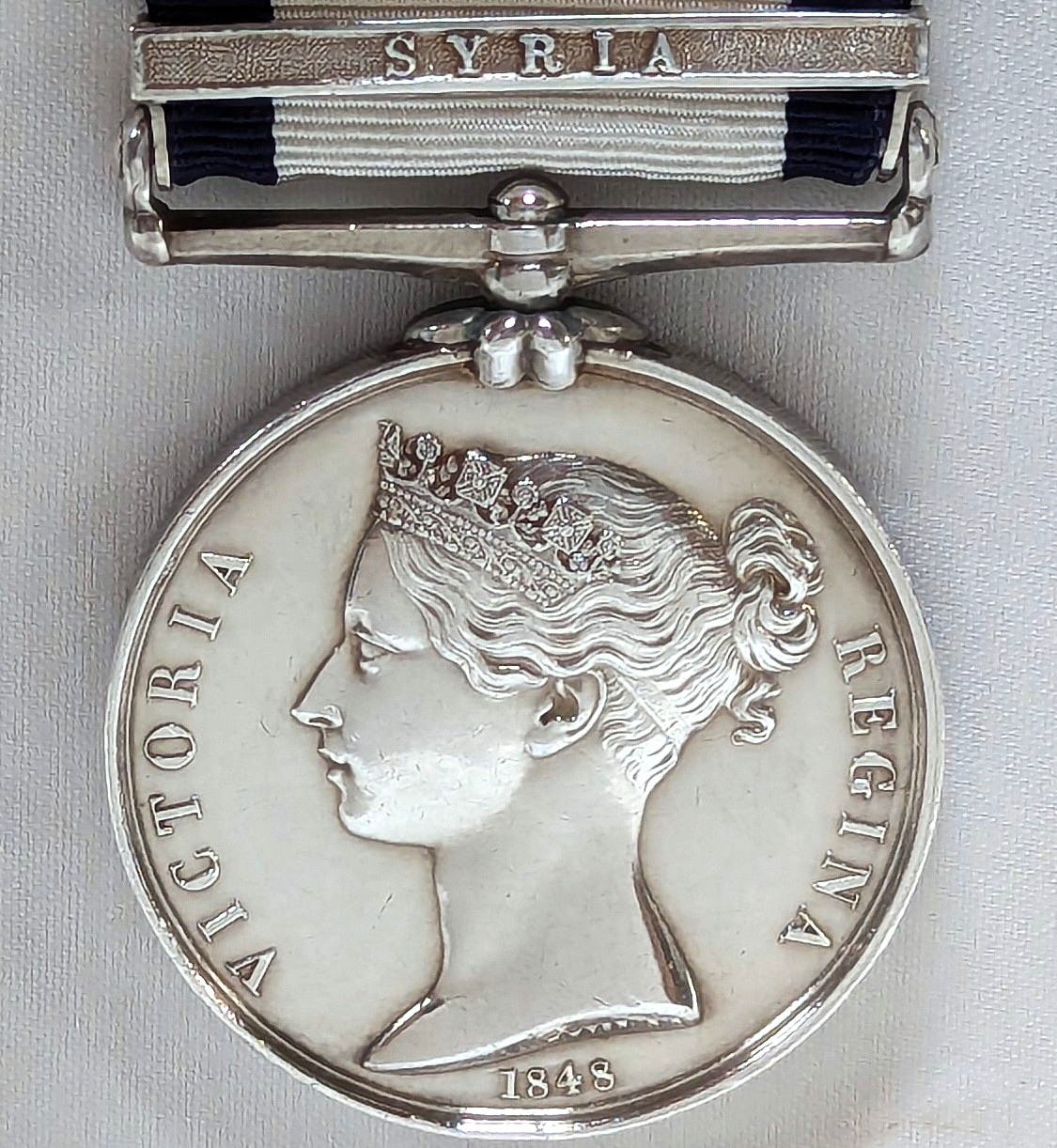 Naval General Service Medal 1847 Syria Marine Corsar HMS Princess Charlotte Naval General Service Medal 1847 Syria Marine Corsar HMS Princess Charlotte