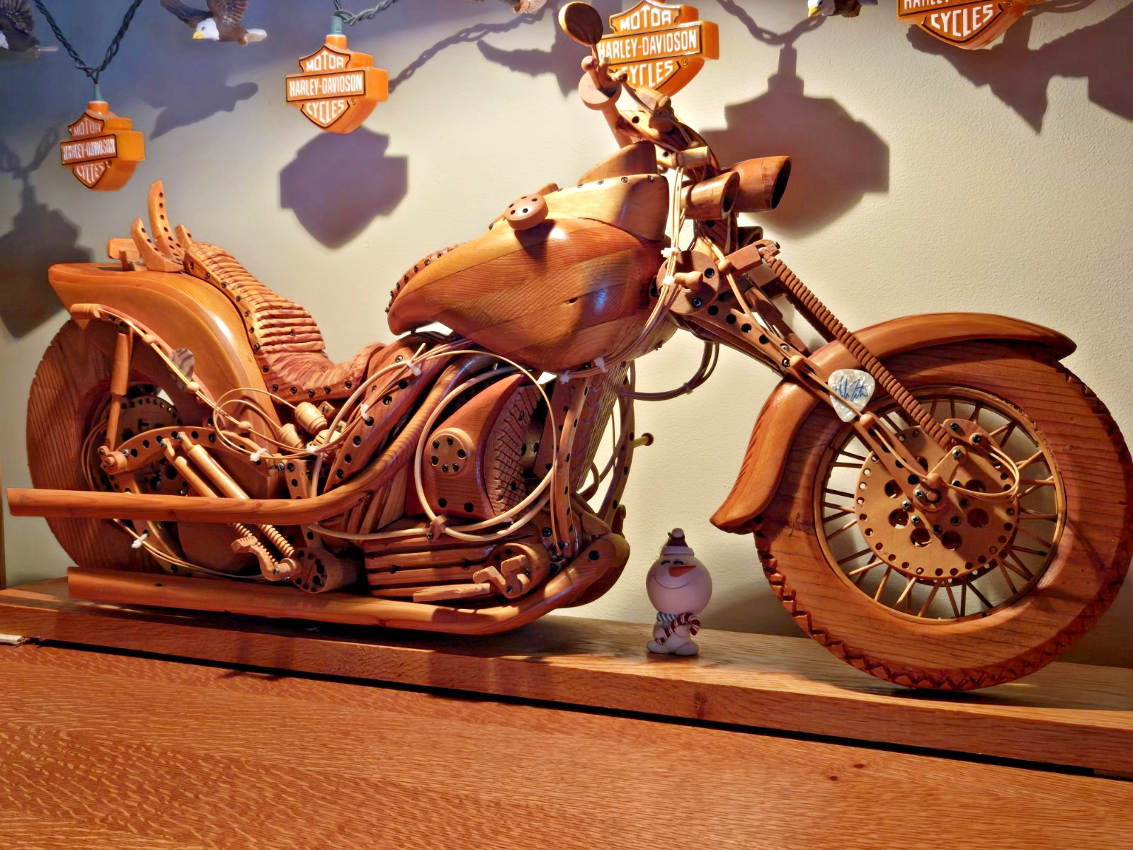 1956 Wood Hand Crafted Americana Motorcycle 32 1956 Wood Hand Crafted Americana Motorcycle 32