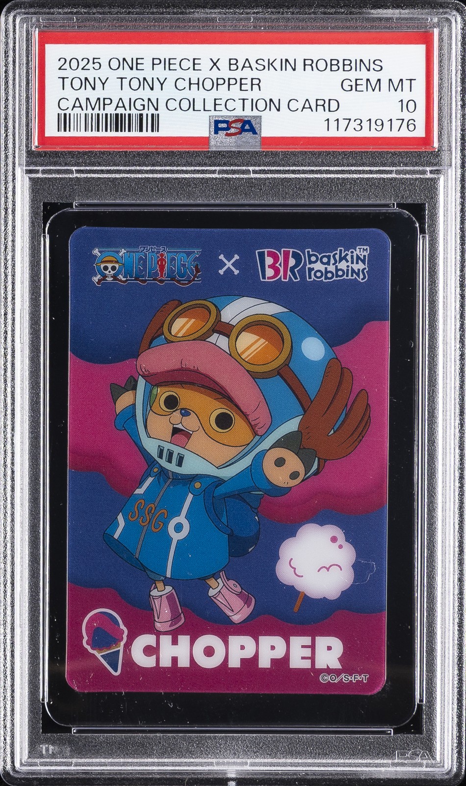 2025 TONY TONY CHOPPER PSA 10 2025 TONY TONY CHOPPER PSA 10