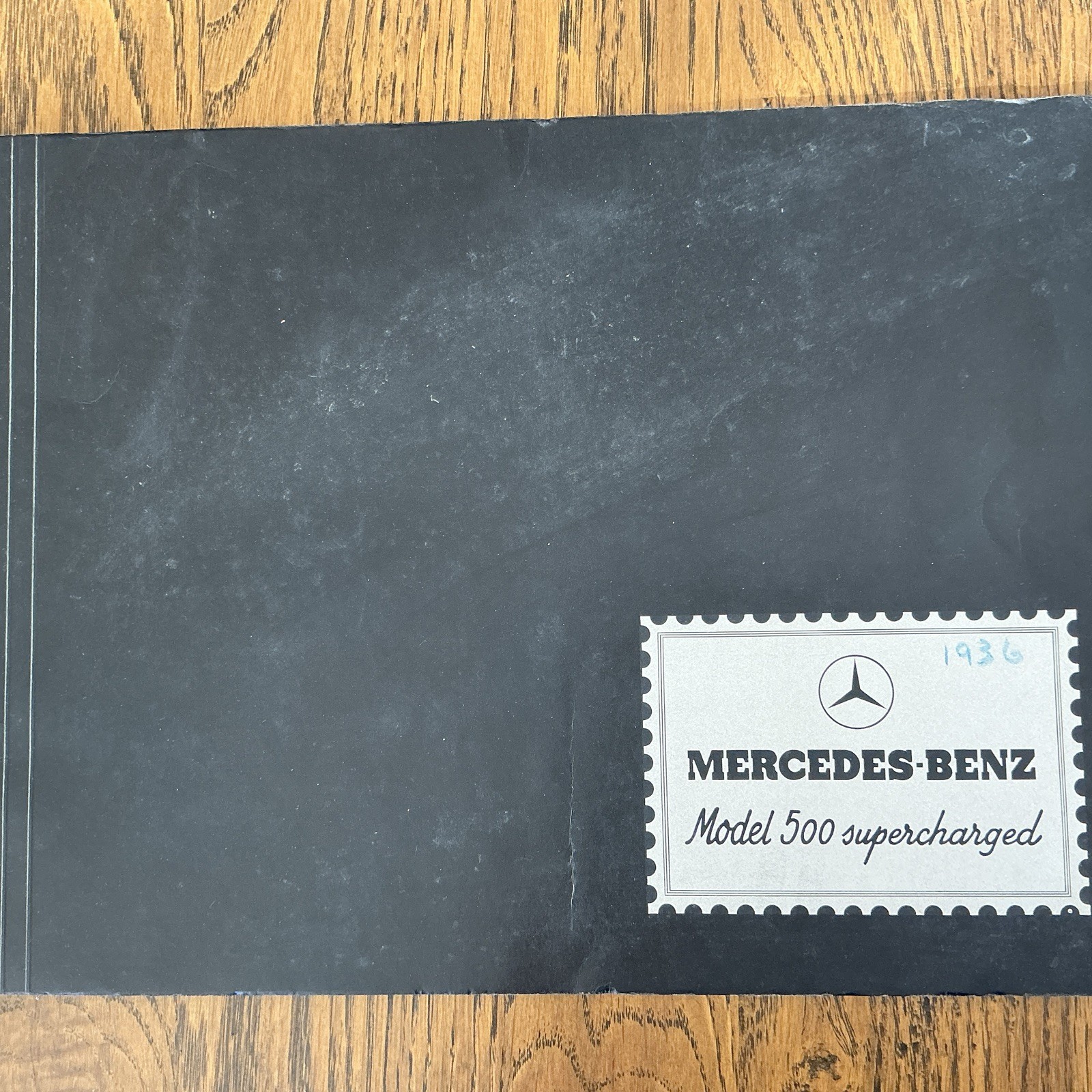 1936 MERCEDES BENZ MODEL 500 TYPE 540K 540 K PRE WAR PREWAR BROCHURE 1936 MERCEDES BENZ MODEL 500 TYPE 540K 540 K PRE WAR PREWAR BROCHURE