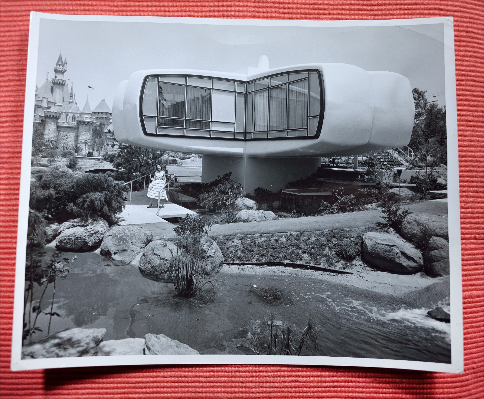 1950's Super Rare Photo - Disneyland Monsanto Home of the Future - RC Cleveland 1950's Super Rare Photo - Disneyland Monsanto Home of the Future - RC Cleveland