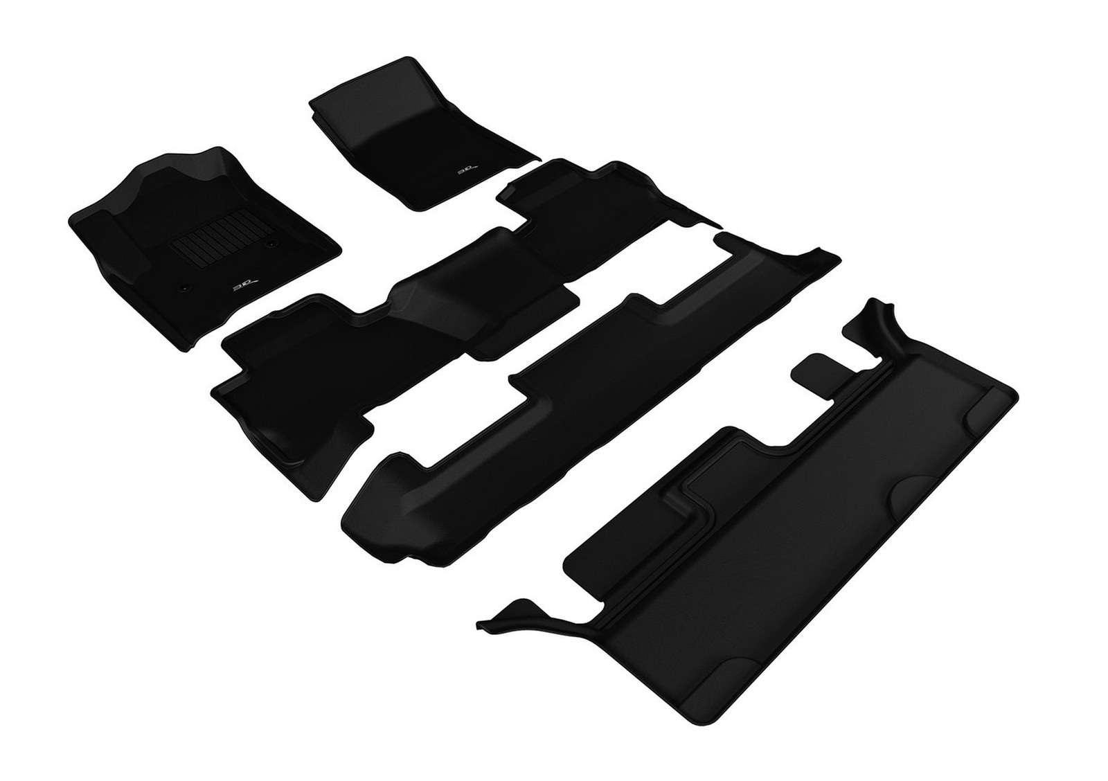 3D MAXpider All-Weather Floor Mats for Chevrolet Tahoe 2015 2016 2017 2018 20...