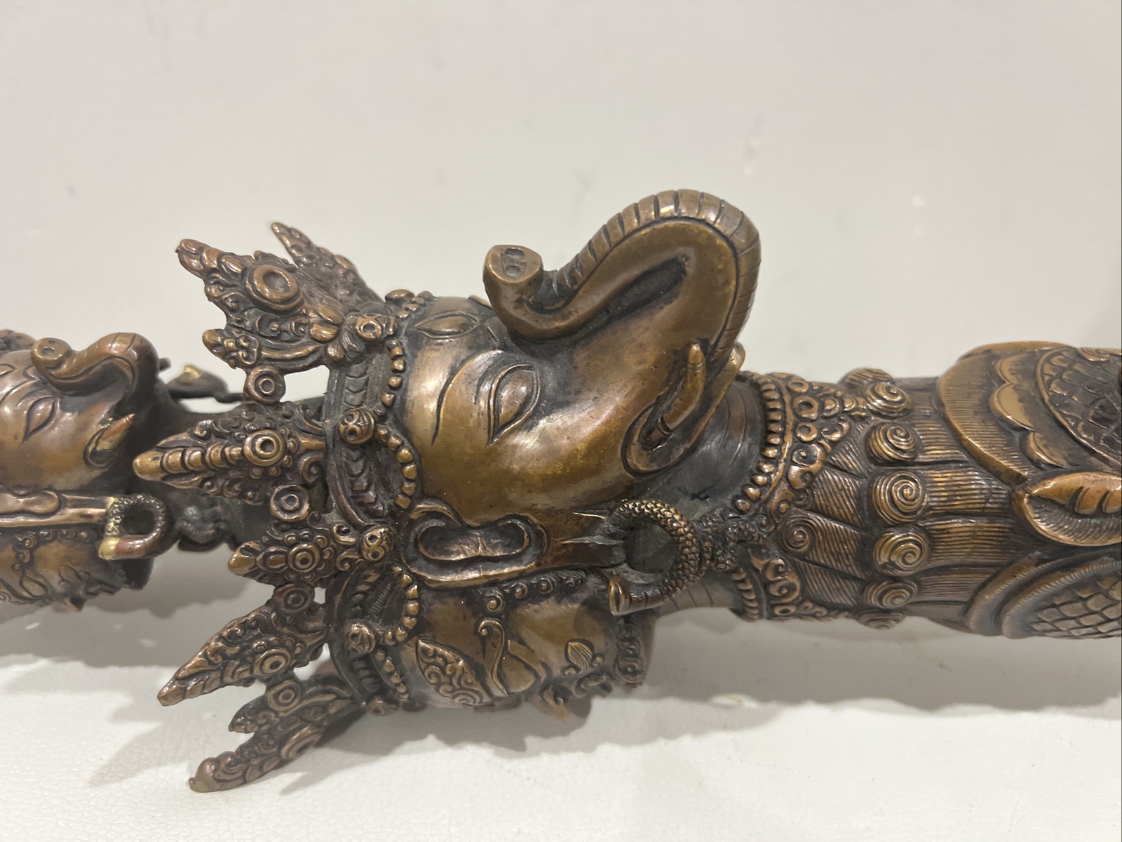 Antique And Vintage Tibitian Holy Copper Statue 4.5 Kg Weight Antique And Vintage Tibitian Holy Copper Statue 4.5 Kg Weight