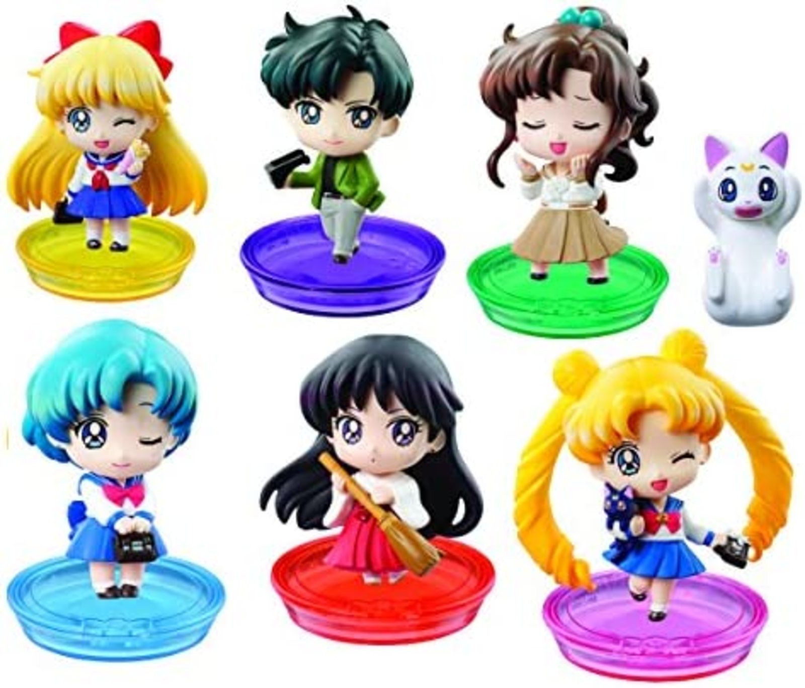 Petit Chara Sailor Moon Puchitto school life part all species set Figure F/S