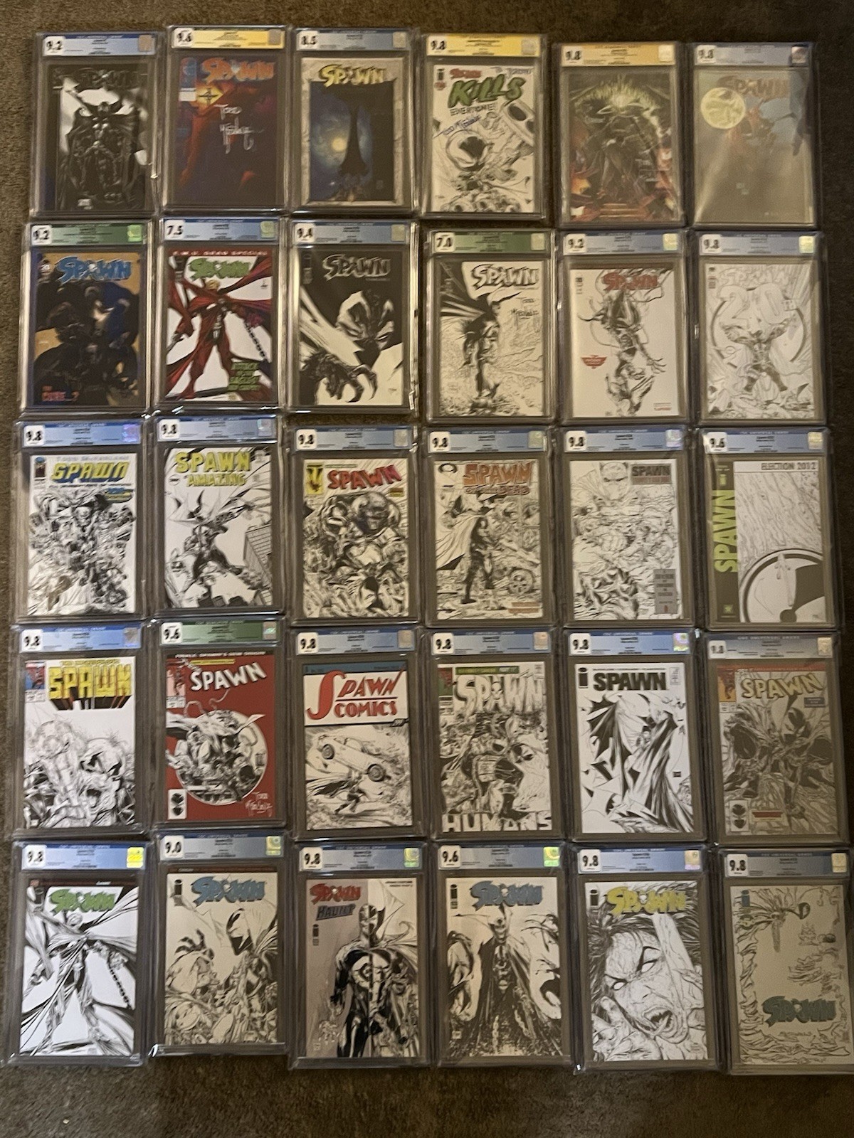 Spawn 1-Current 100% Complete Collection All Variants 30+ Graded Keys 9.6 Avg Spawn 1-Current 100% Complete Collection All Variants 30+ Graded Keys 9.6 Avg