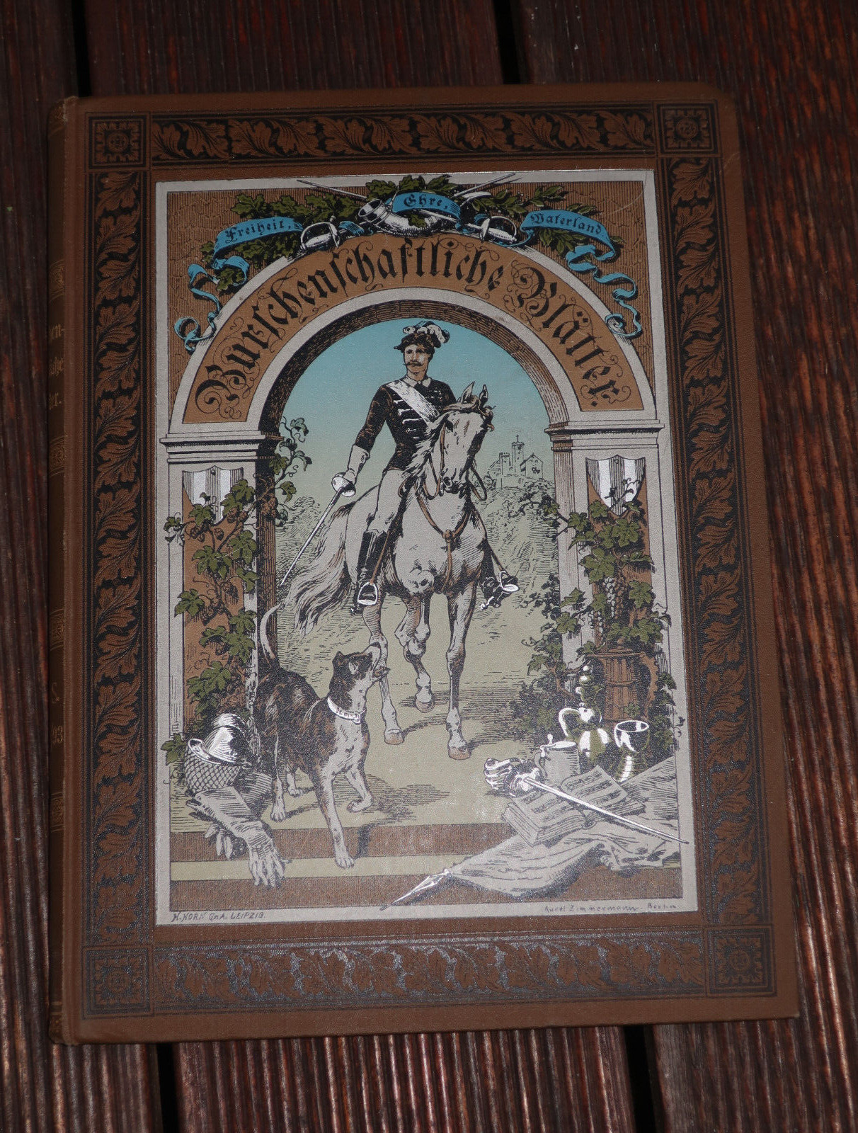 Original fraternity sheets 1892/93 Original fraternity sheets 1892/93