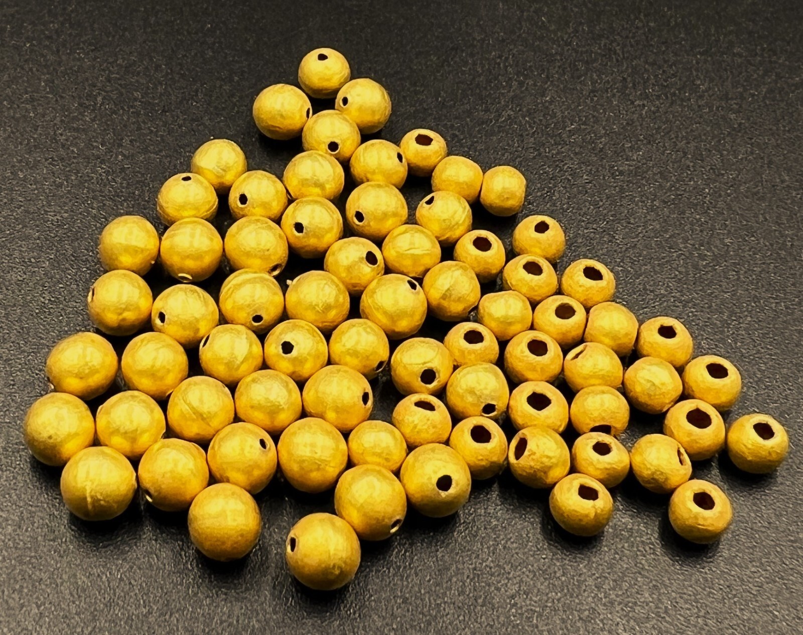 Near Eastern Bactria Ancient Solid Gold Jewelry Ornaments Necklace Antique Beads