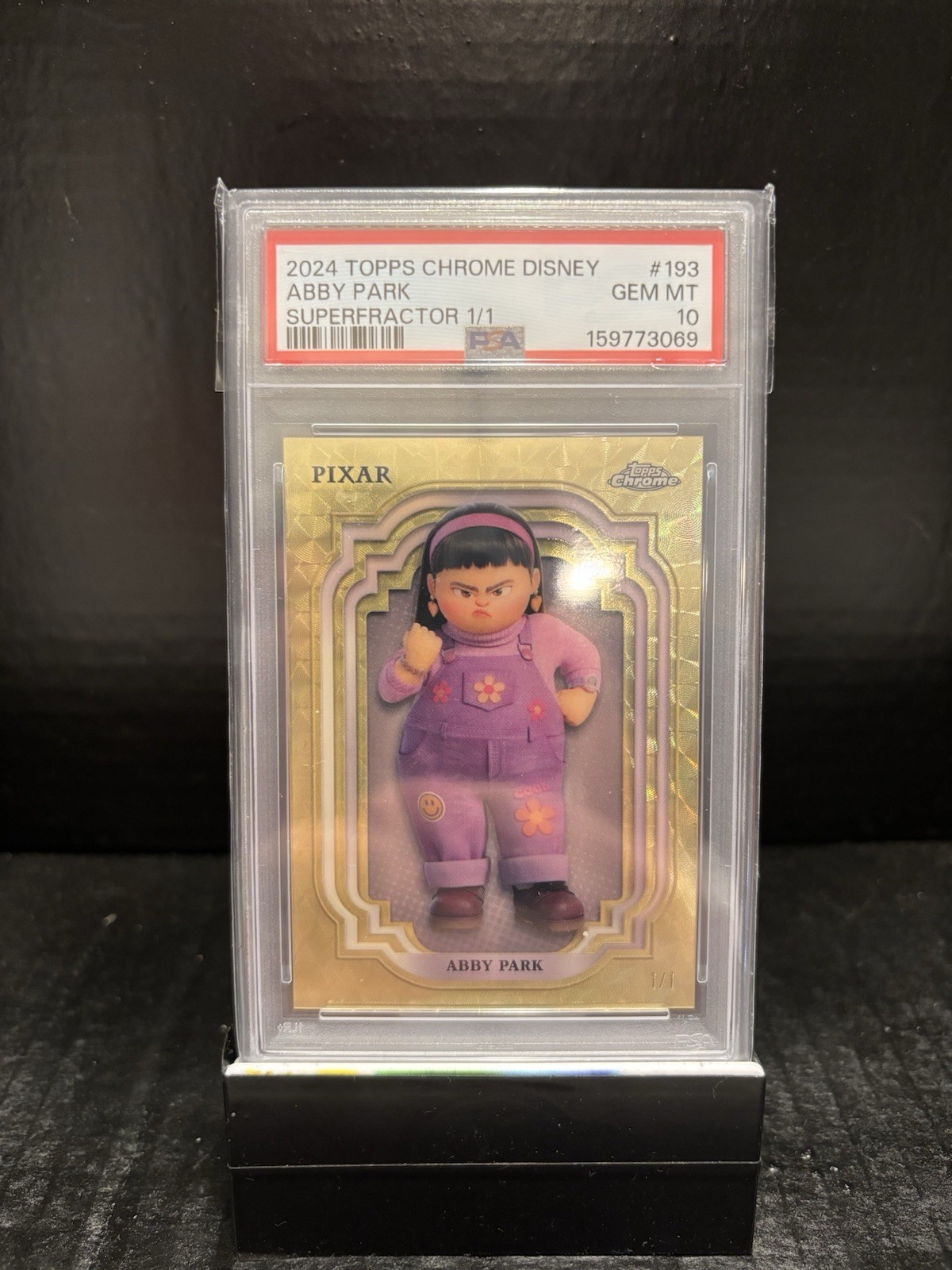2024 Topps Disney Chrome Abby Park #193 1/1 Superfractor