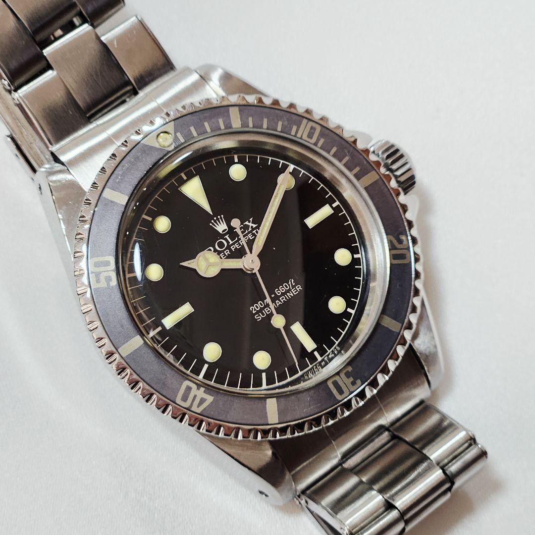 Z㉔Rolex Submariner 5513 1963 3rd year circle mirror dial