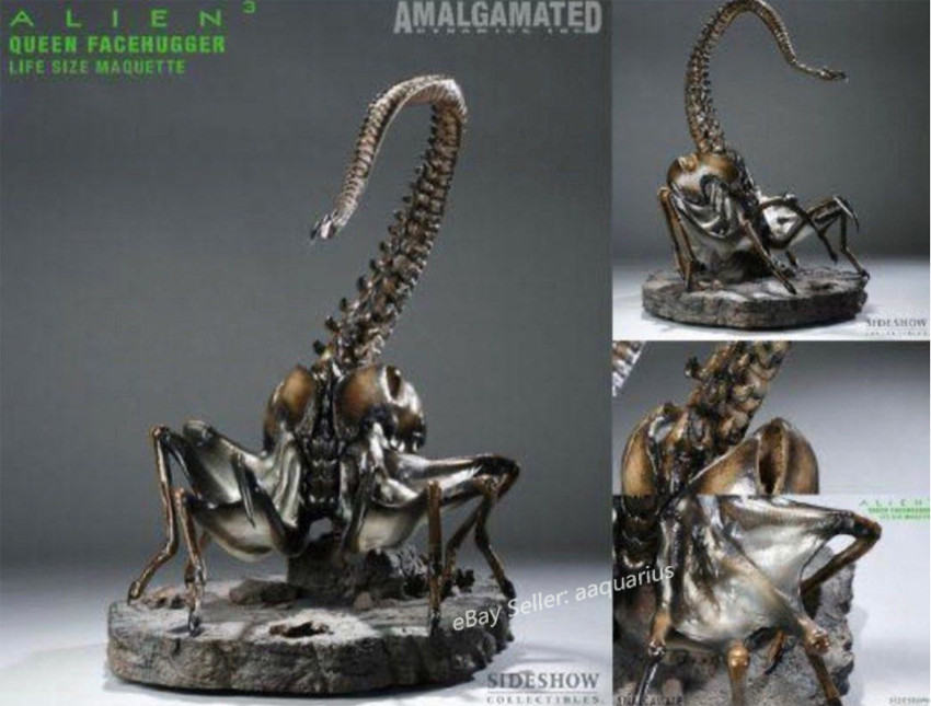 Sideshow 1/1 Alien 3 Queen Facehugger Life-Size Maquette