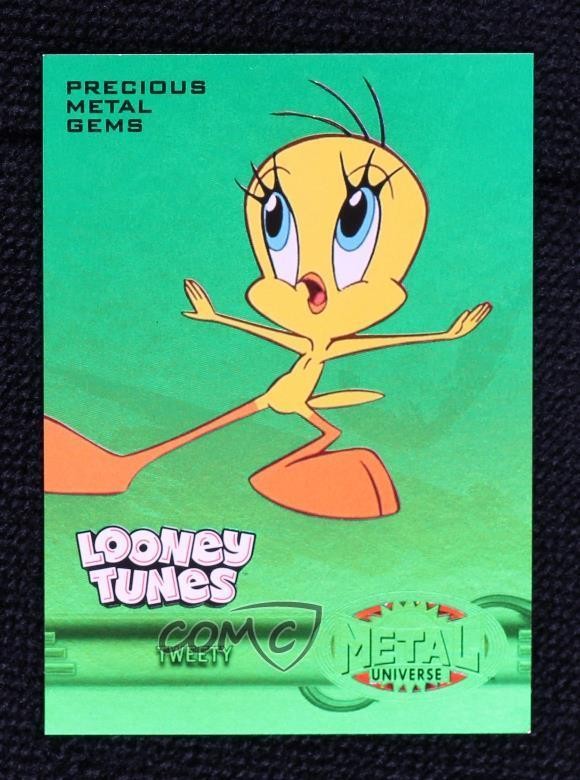 2024 Fleer Retro Looney Tunes PMG Green 5/10 Tweety Bird #RMU-10 1co7 2024 Fleer Retro Looney Tunes PMG Green 5/10 Tweety Bird #RMU-10 1co7