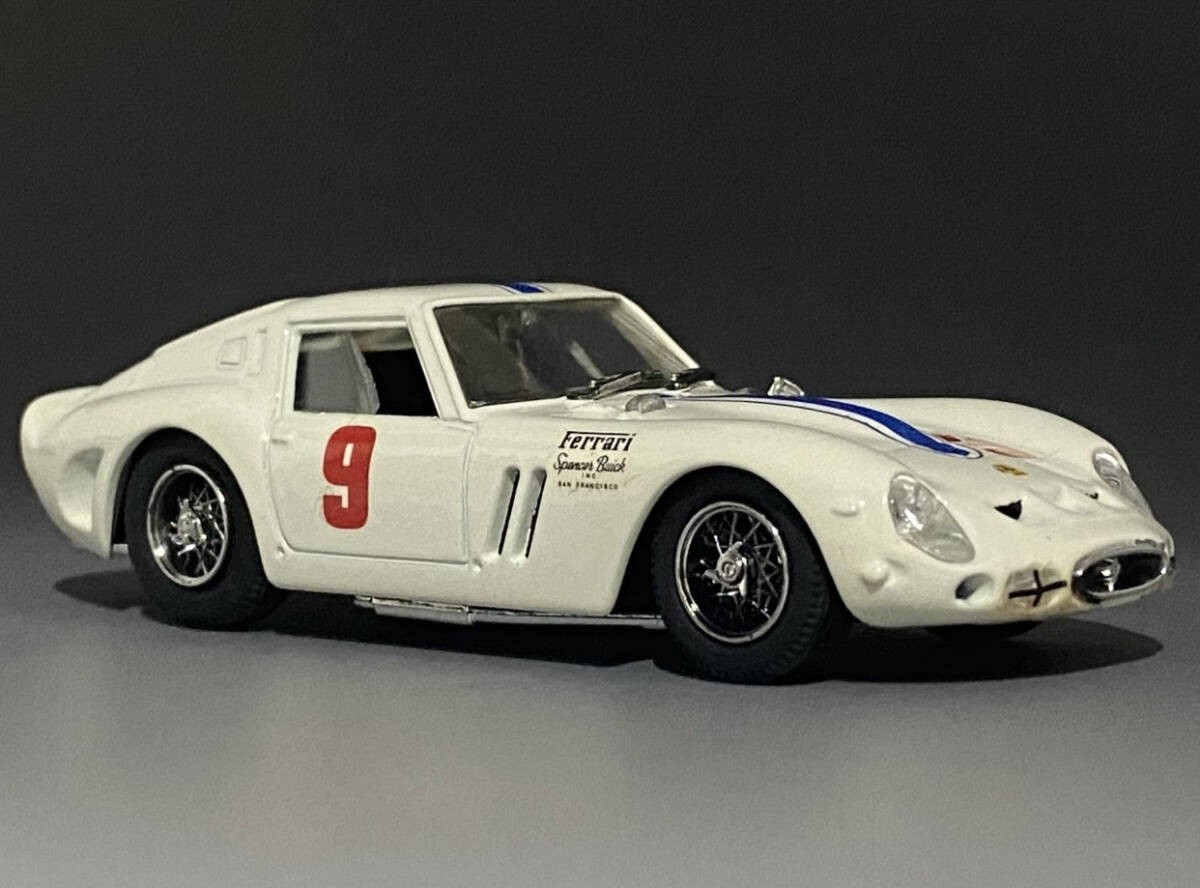 Bang 1/43 Ferrari 250 Gto White 4219 Gt Spencer Buick 9 2Nd Place Laguna Seca 19 Bang 1/43 Ferrari 250 Gto White 4219 Gt Spencer Buick 9 2Nd Place Laguna Seca 19