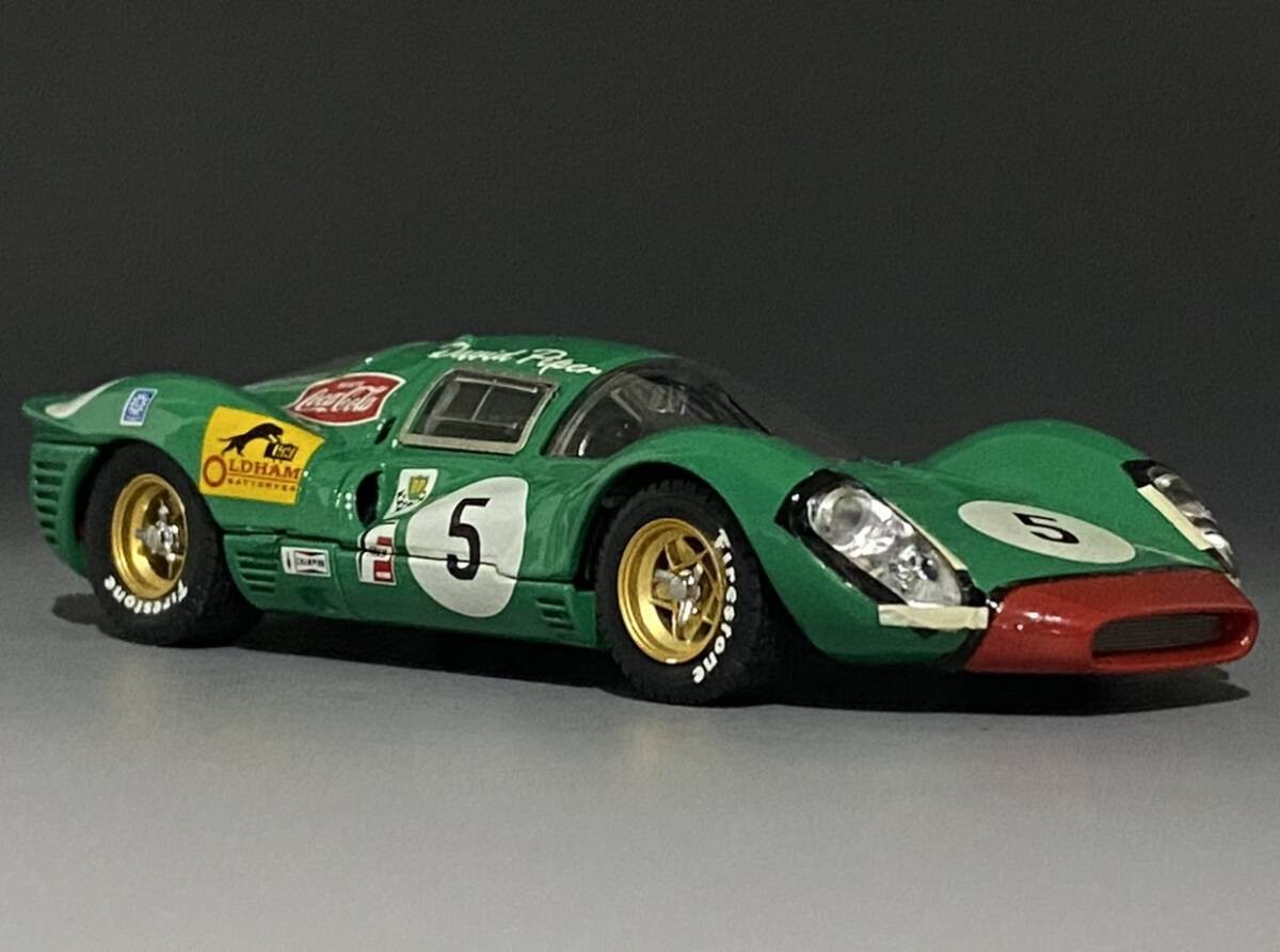 Bang 1/43 Ferrari 412 P David Piper 1968 South African Flying Mile Land Speed Bang 1/43 Ferrari 412 P David Piper 1968 South African Flying Mile Land Speed